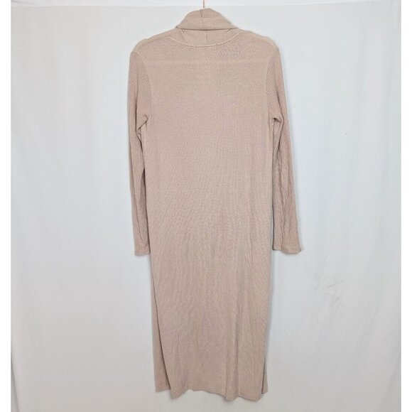Beautiful People sz. S Cardigan Duster Jersey Knit Ribbed Knit Sleeves Sweater - Picture 3 of 13